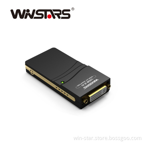 USB 2.0 to DVI Adapter for Multiple Monitors display